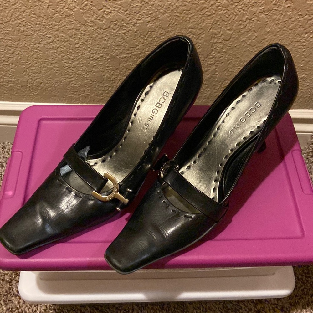 BCB Girls Square Toe Heels